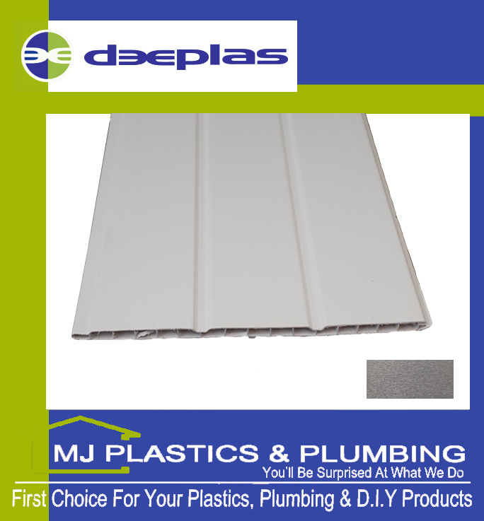 Deeplas Hollow Cladding (Soffit Board) 300mm - Anthracite Grey